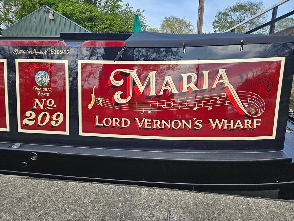 Braidbar Narrowboat Maria No. 209