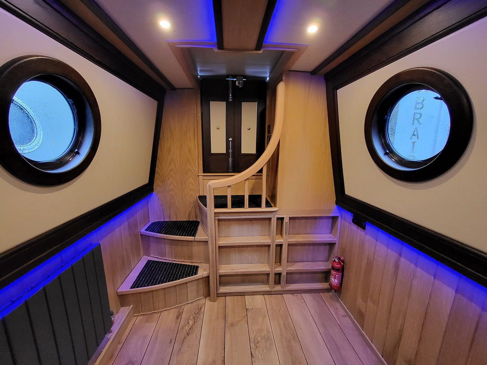 Reginald front cabin hidden entrance