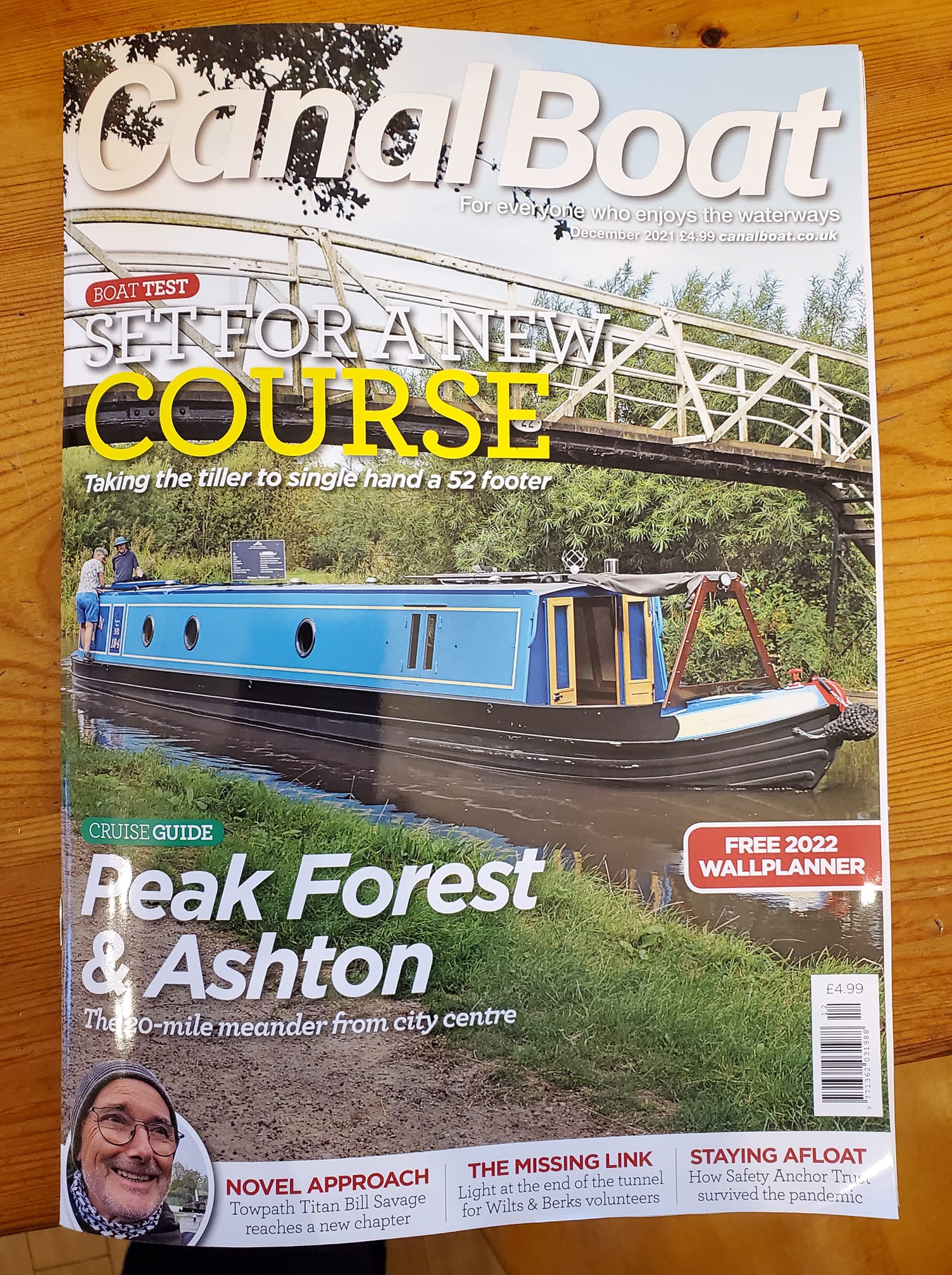Braidbar No. 194 Salodin boat test in Canal Boat December 2021 Braidbar No. 194 Salodin boat test in Canal Boat December 2021