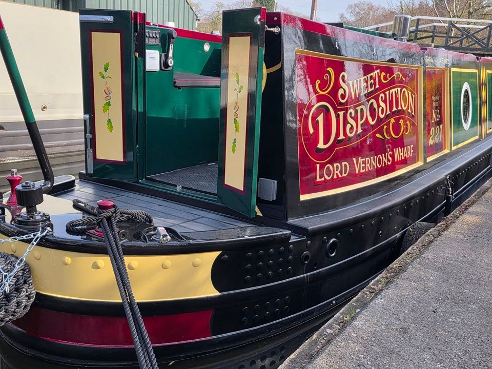 Braidbar Narrowboat Sweet Disposition  No. 221