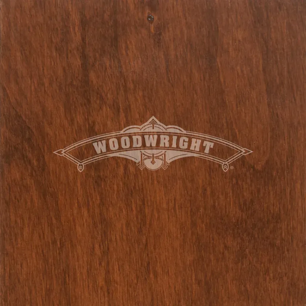 Dark wood surface with 