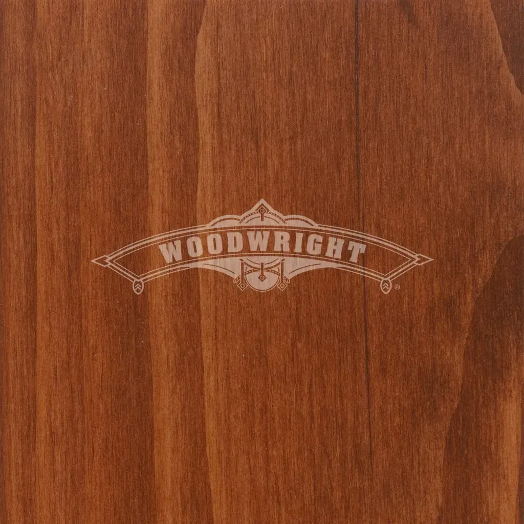 Wood grain background with the word 
