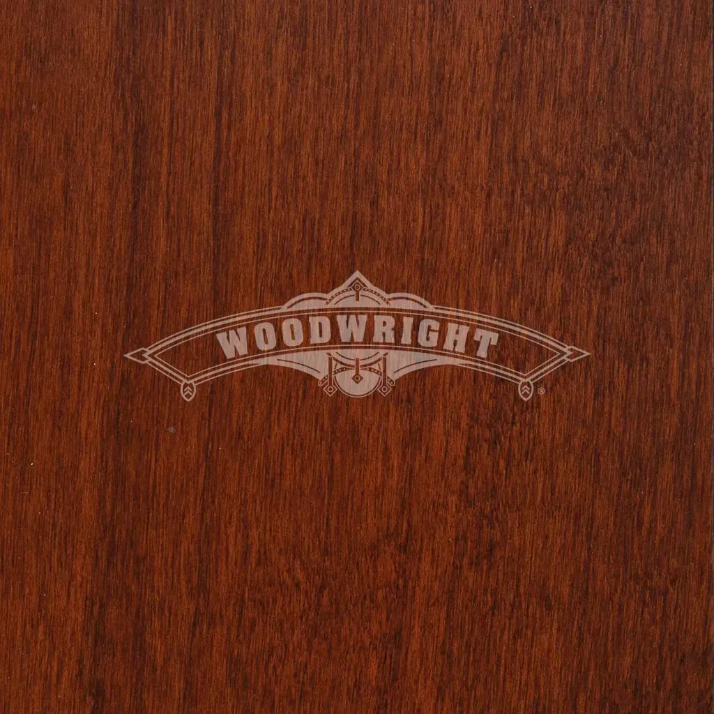 Dark wood panel with 
