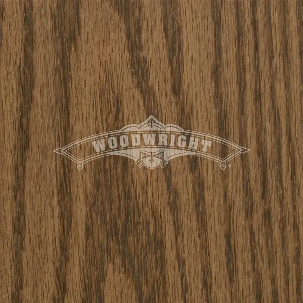 Close-up of brown oak wood grain with the 