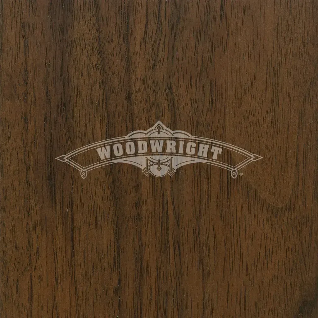 Dark wood grain background with 