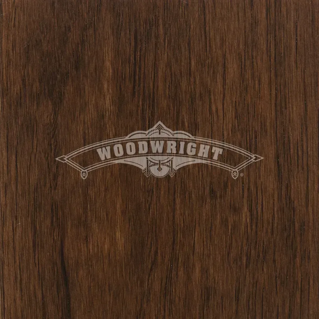 Dark wood grain background with 