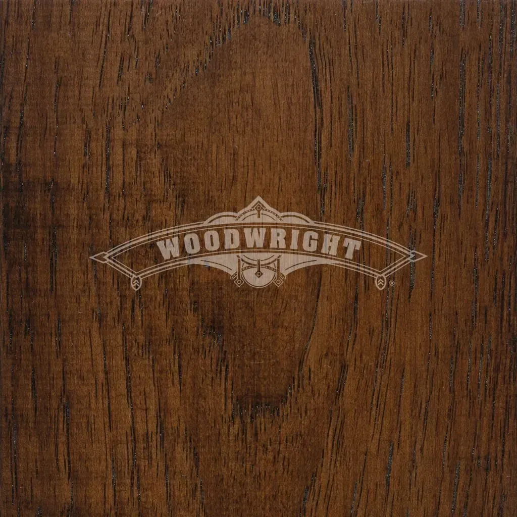 Dark wood grain background with 