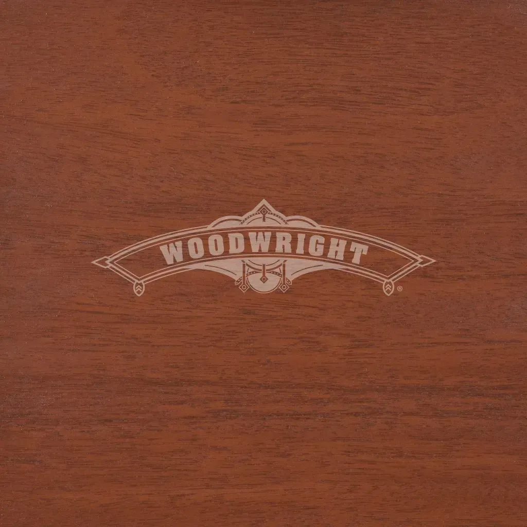 Wood grain background with etched 