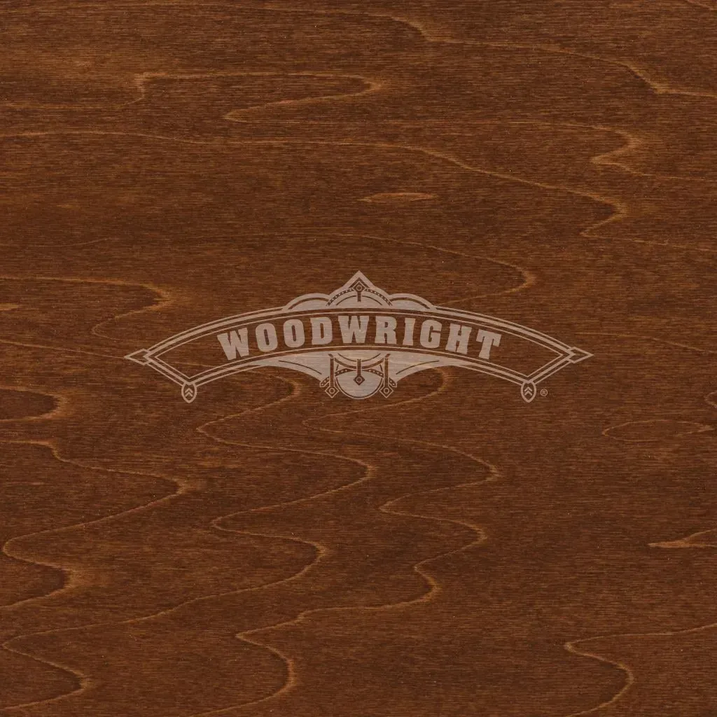 Dark wood grain background with 