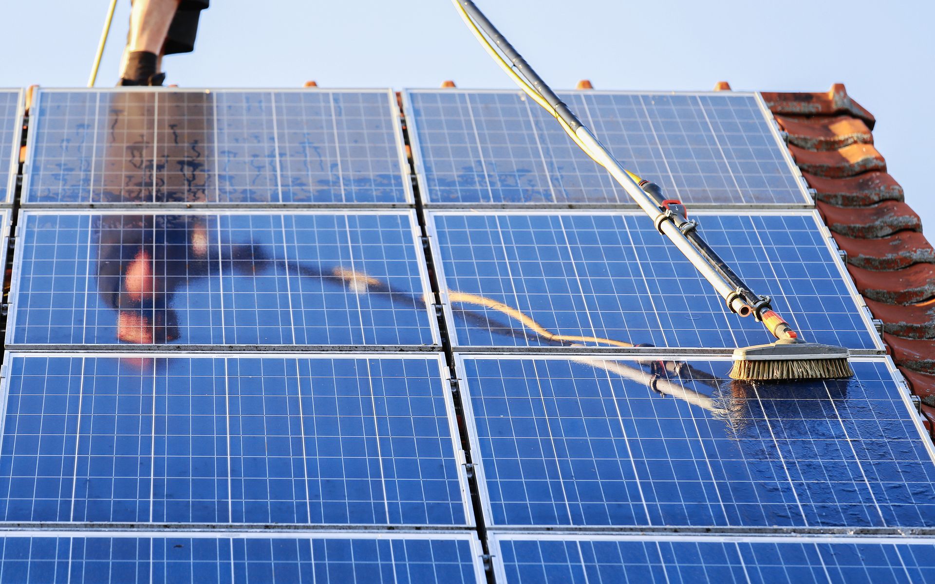 lavaggio pannelli fotovoltaici