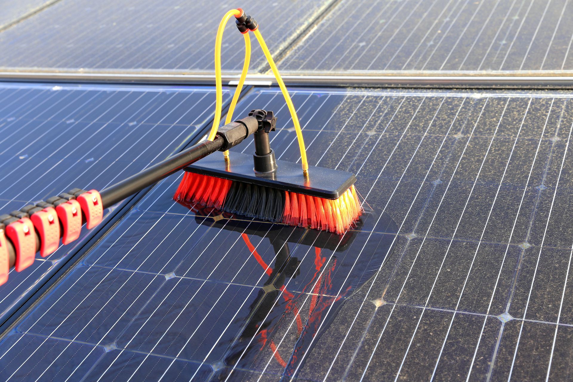 lavaggio pannelli fotovoltaici