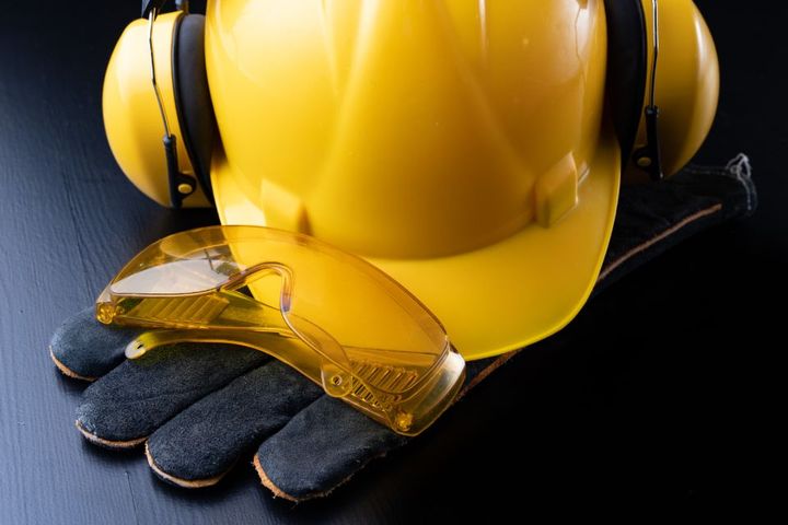 casco da cantiere