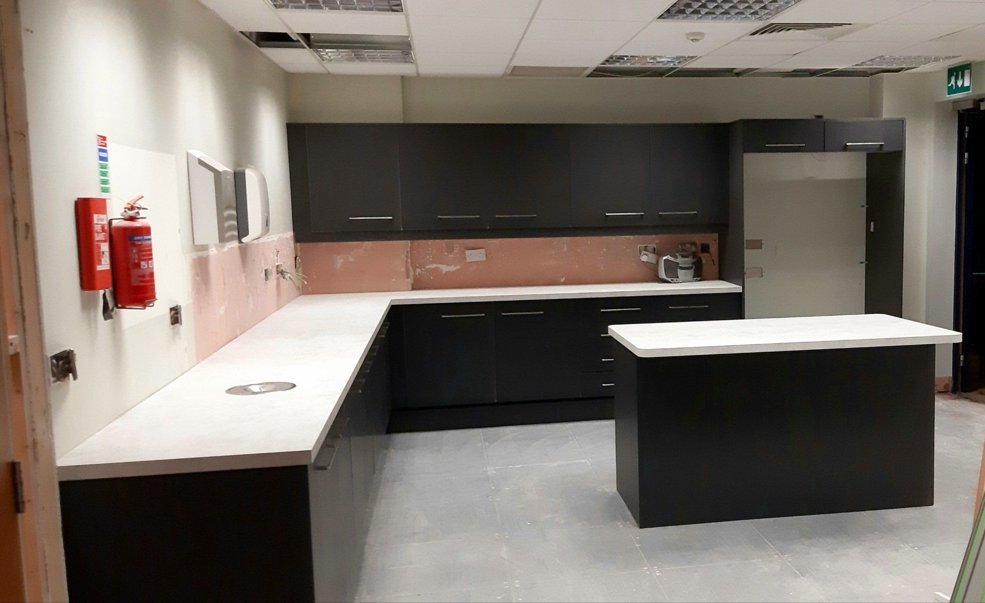 grey kitchen