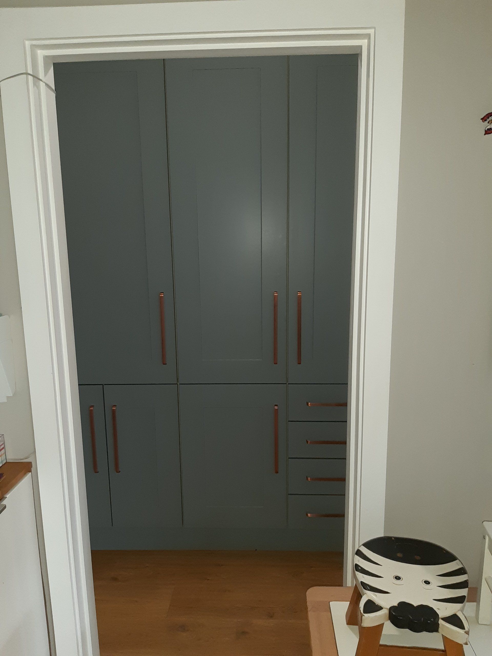 copper handles