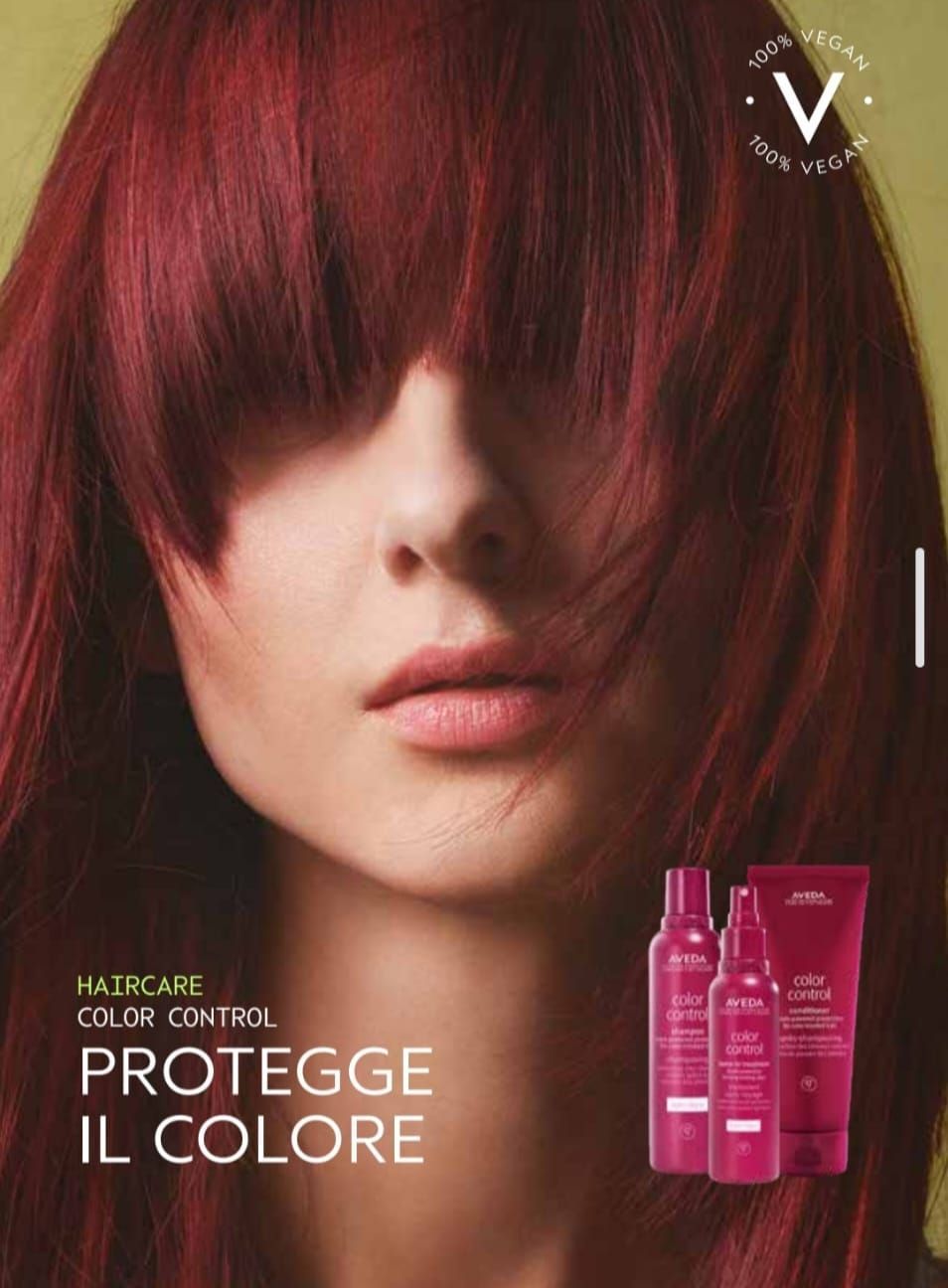 Haircare color control Aveda H & B teatro valle