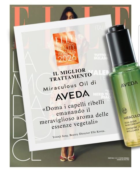 Miraculous Oil Aveda H & B teatro valle