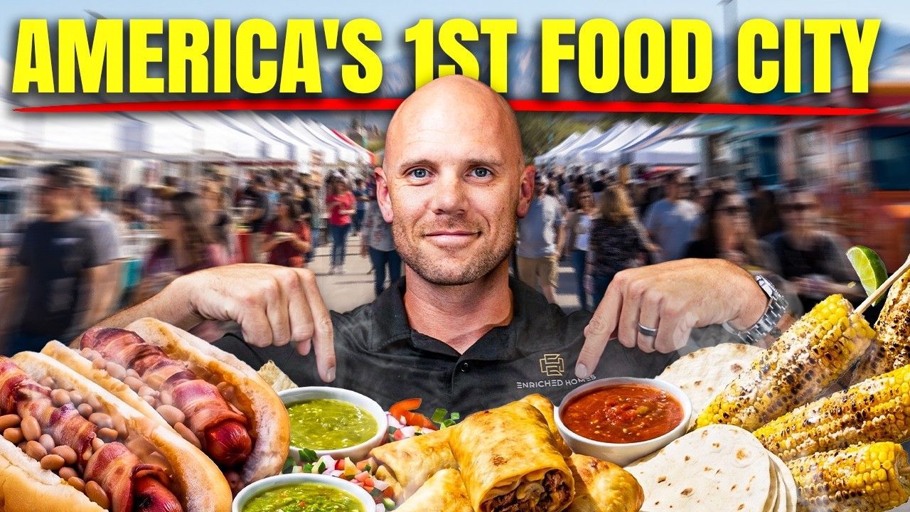 Tucson actually has an official designation from the city council, the best 23 miles of Mexican food, and