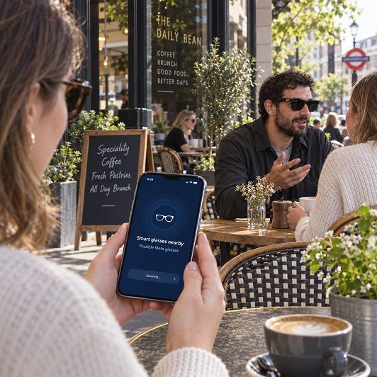 Tech News: App Spots Nearby Meta Smart Glasses