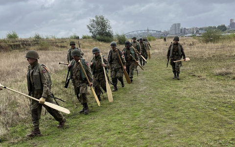 Soldiers in Nijmegen
