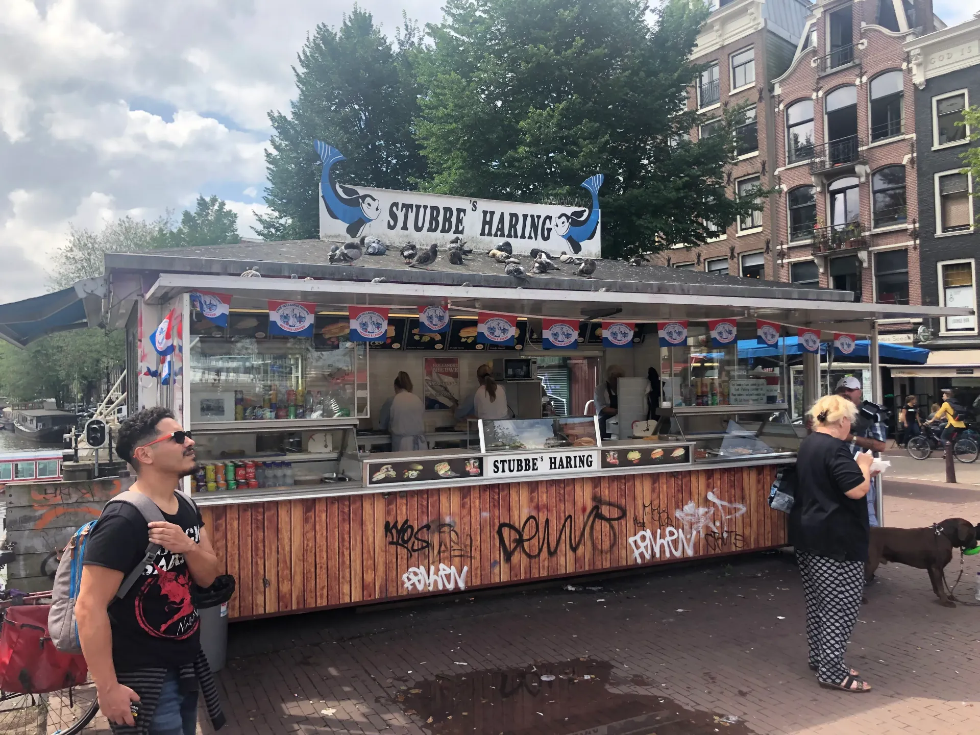 Herring in Amsterdam