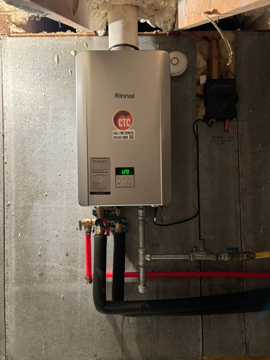 Rinnai Tankless Water