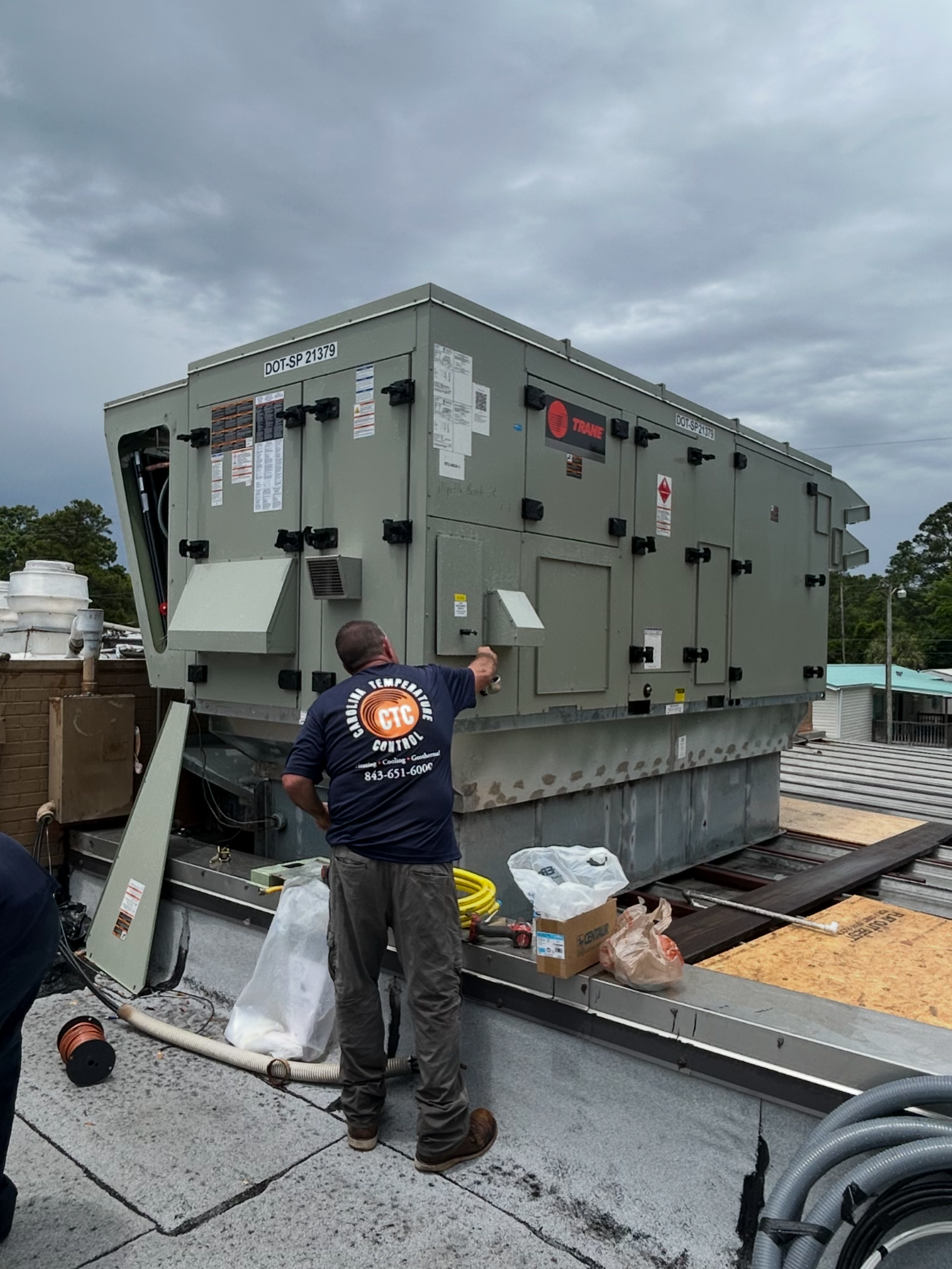 Trane Horizon Rooftop Outside Air System