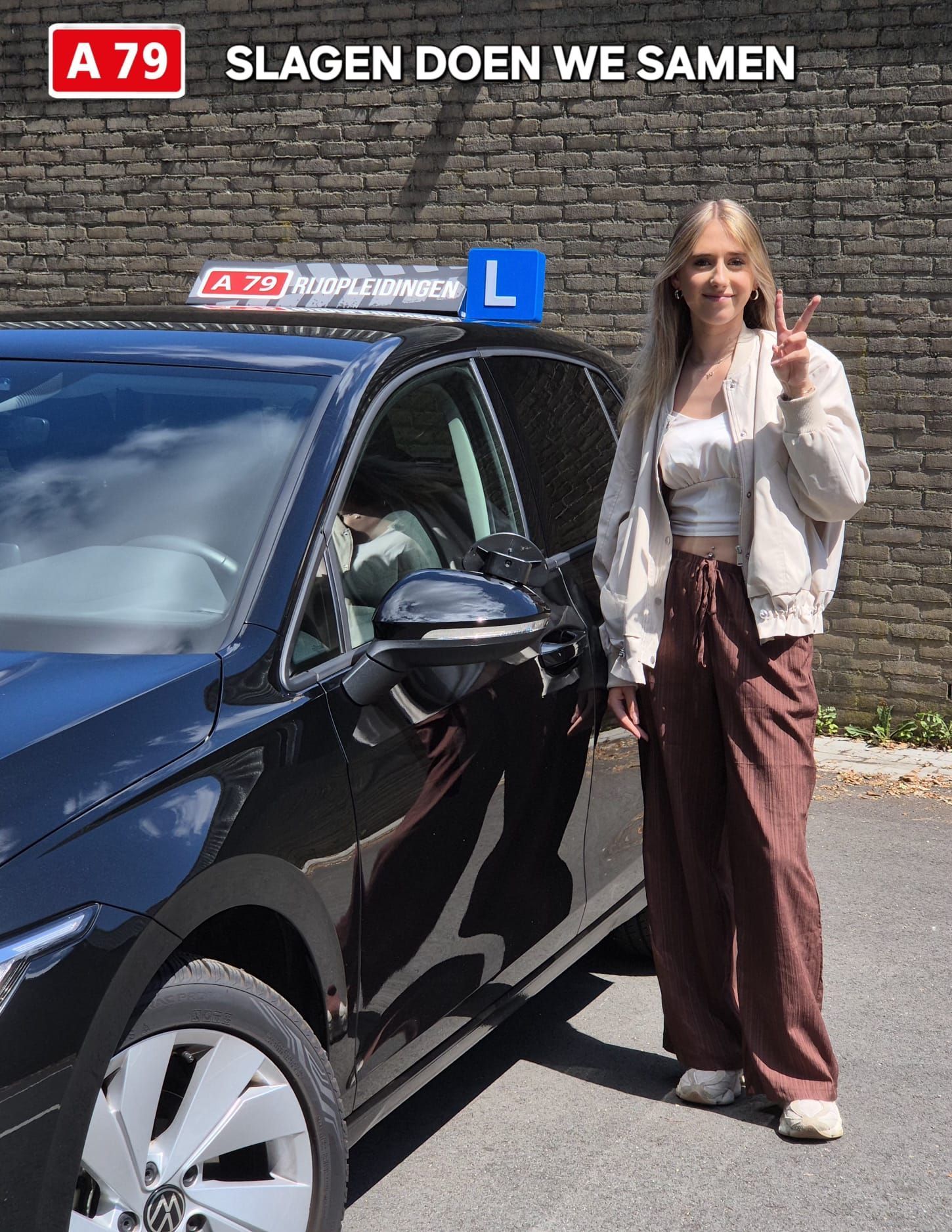Geslaagd voor het B rijbewijs