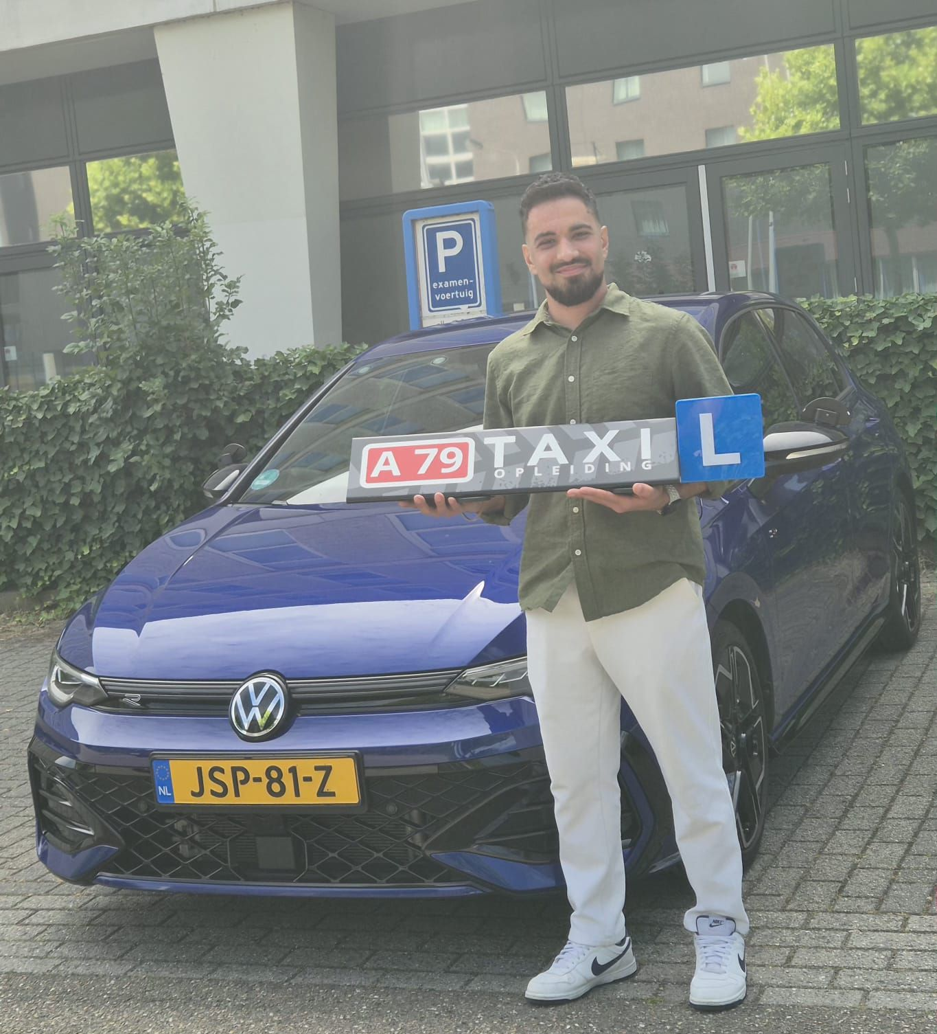 geslaagd voor de TAXI opleiding 