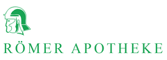 Ein grün-weißes Logo für die Römer Apotheke
