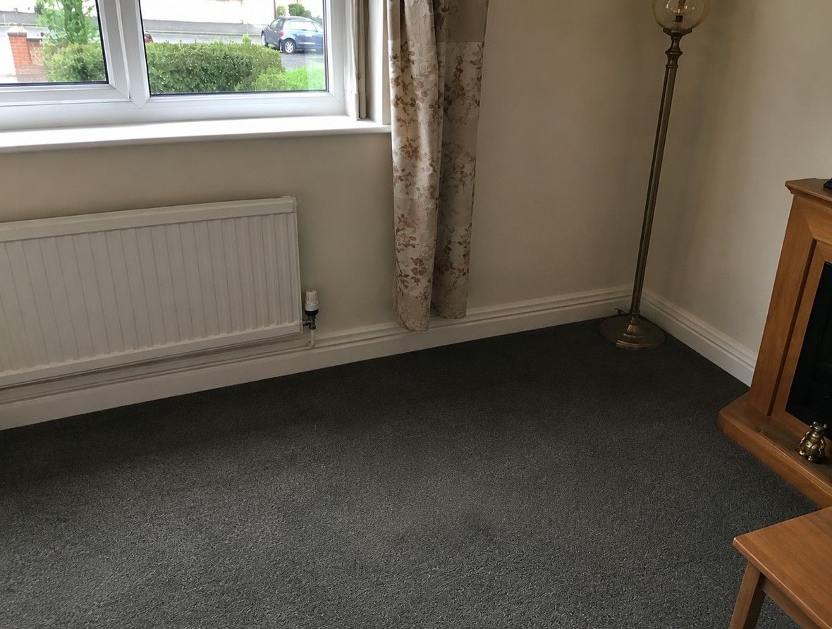 Living room cleared after sofa collection by J&Z House Clearance Cardiff