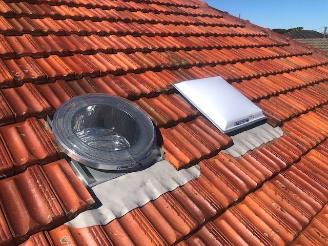 Installed Skylight At The Roof — Kippa-Ring QLD — Redcliffe Skylights & Norm Hogg Sheet Metals