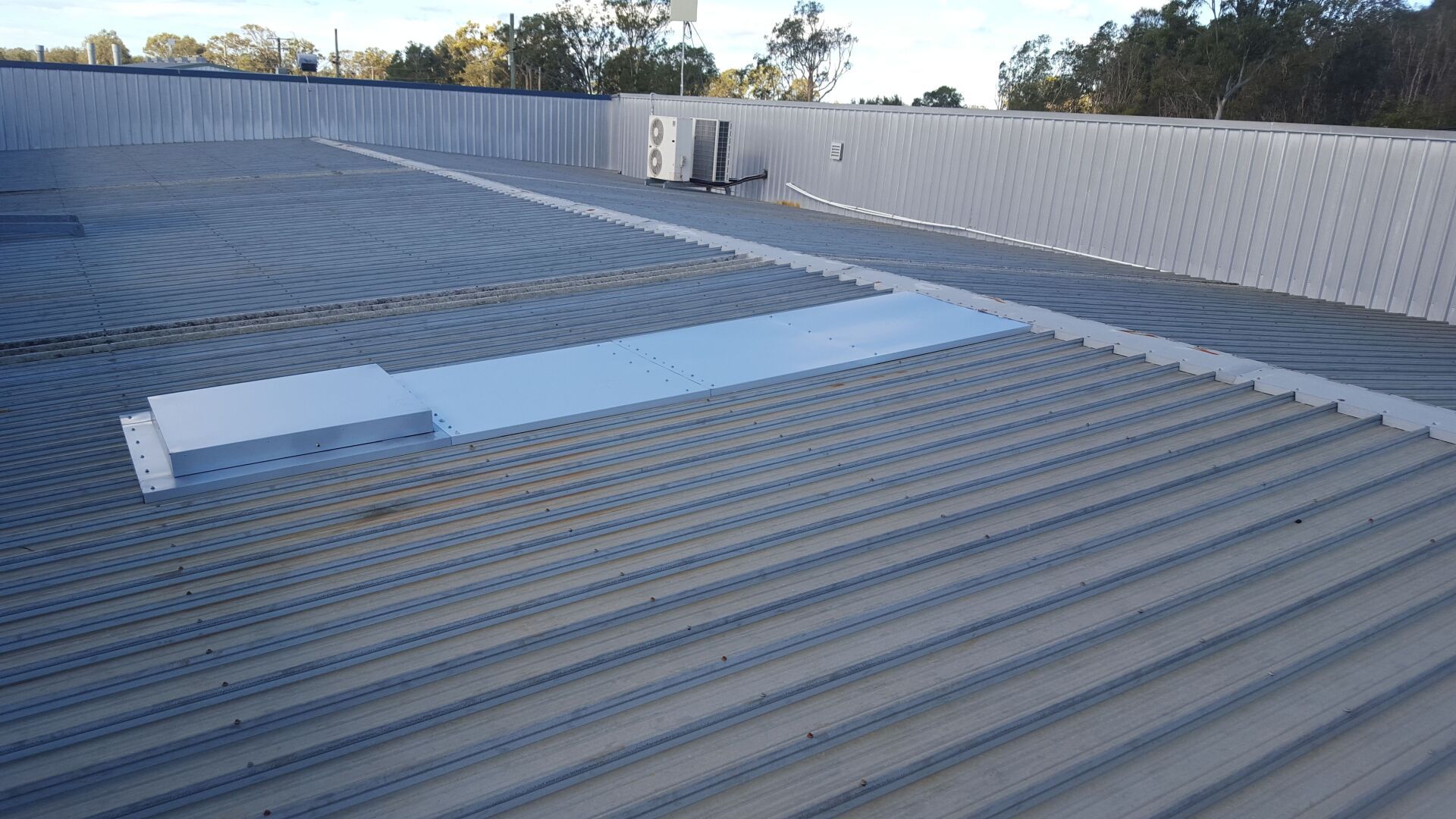 Clean Metal Roof — Kippa-Ring QLD — Redcliffe Skylights & Norm Hogg Sheet Metals