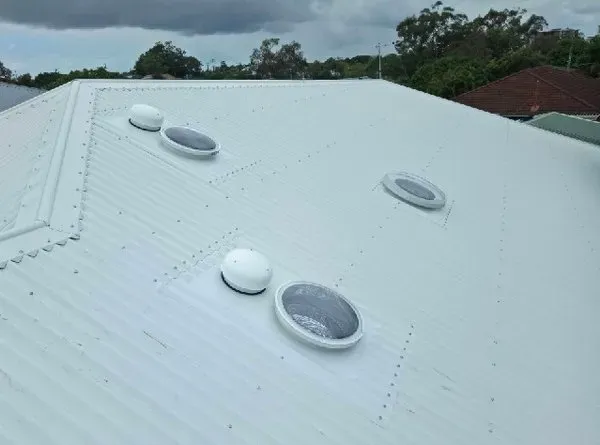 Series 1 & 2 With Clear Domes — Kippa-Ring QLD — Redcliffe Skylights & Norm Hogg Sheet Metals