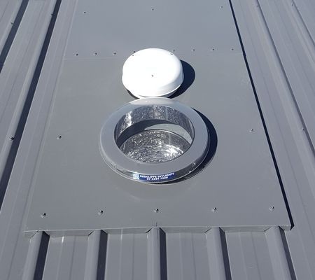 Circular skylight Installing Circular skylight Installing