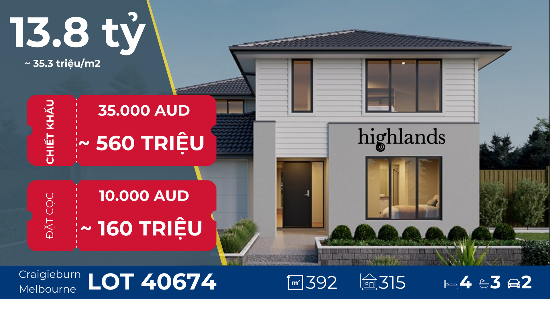 highland, bat dong san, nha pho, biet thu uc melbourne