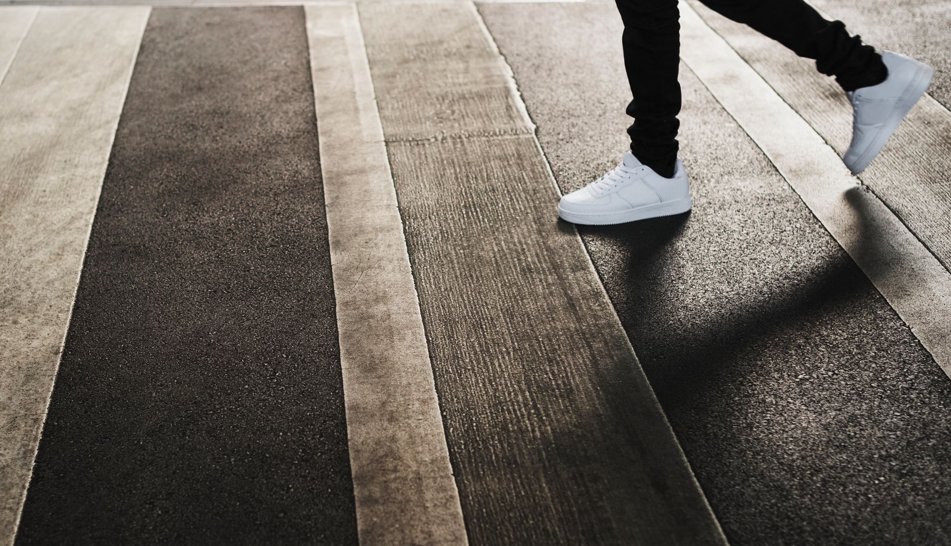 Pedestrian Road Walking