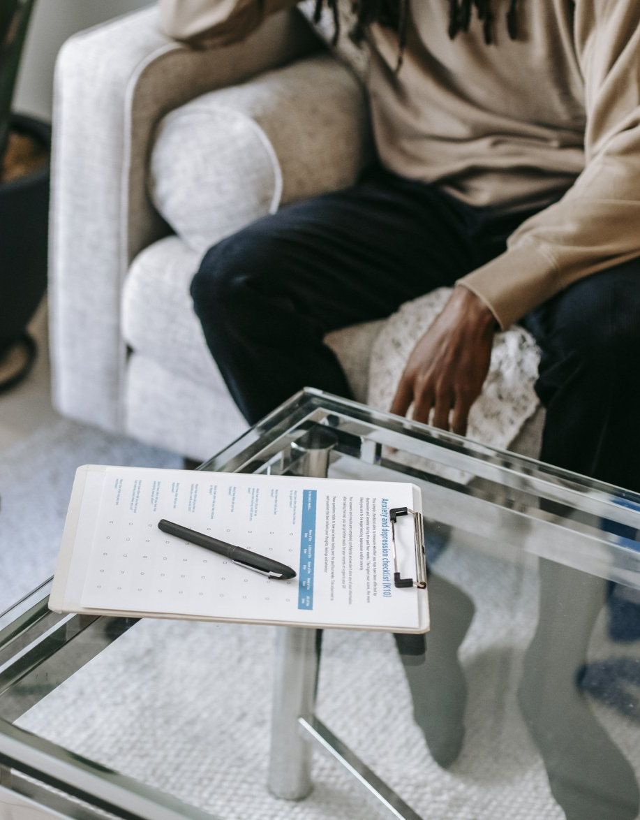 CTP Claim Form on the table for Psychological Injuries