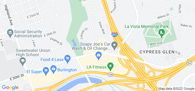 Map of business location