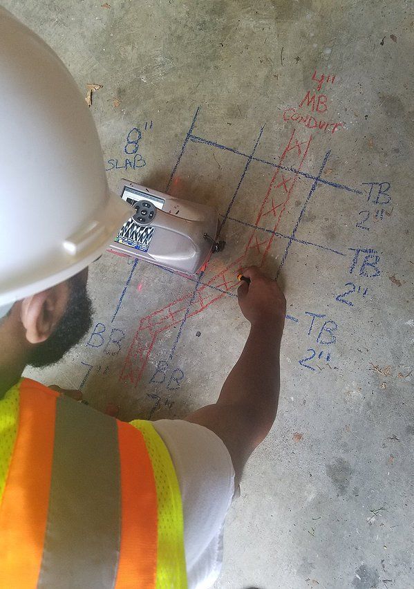 concrete utility scan