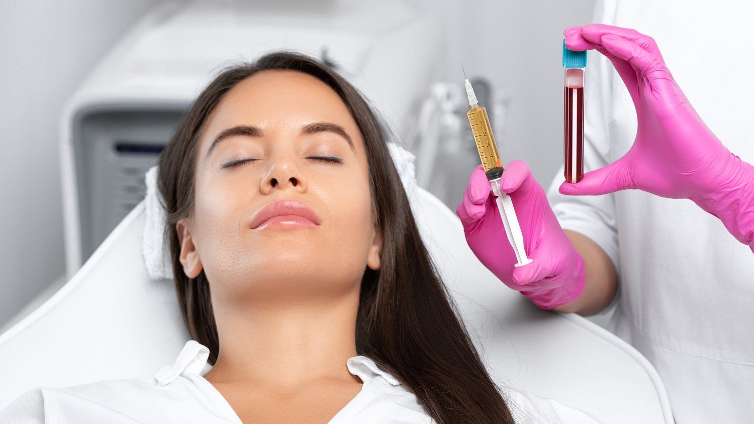 Woman Having Platelet-Rich Plasma — Mooresville, NC — ReShape PLLC