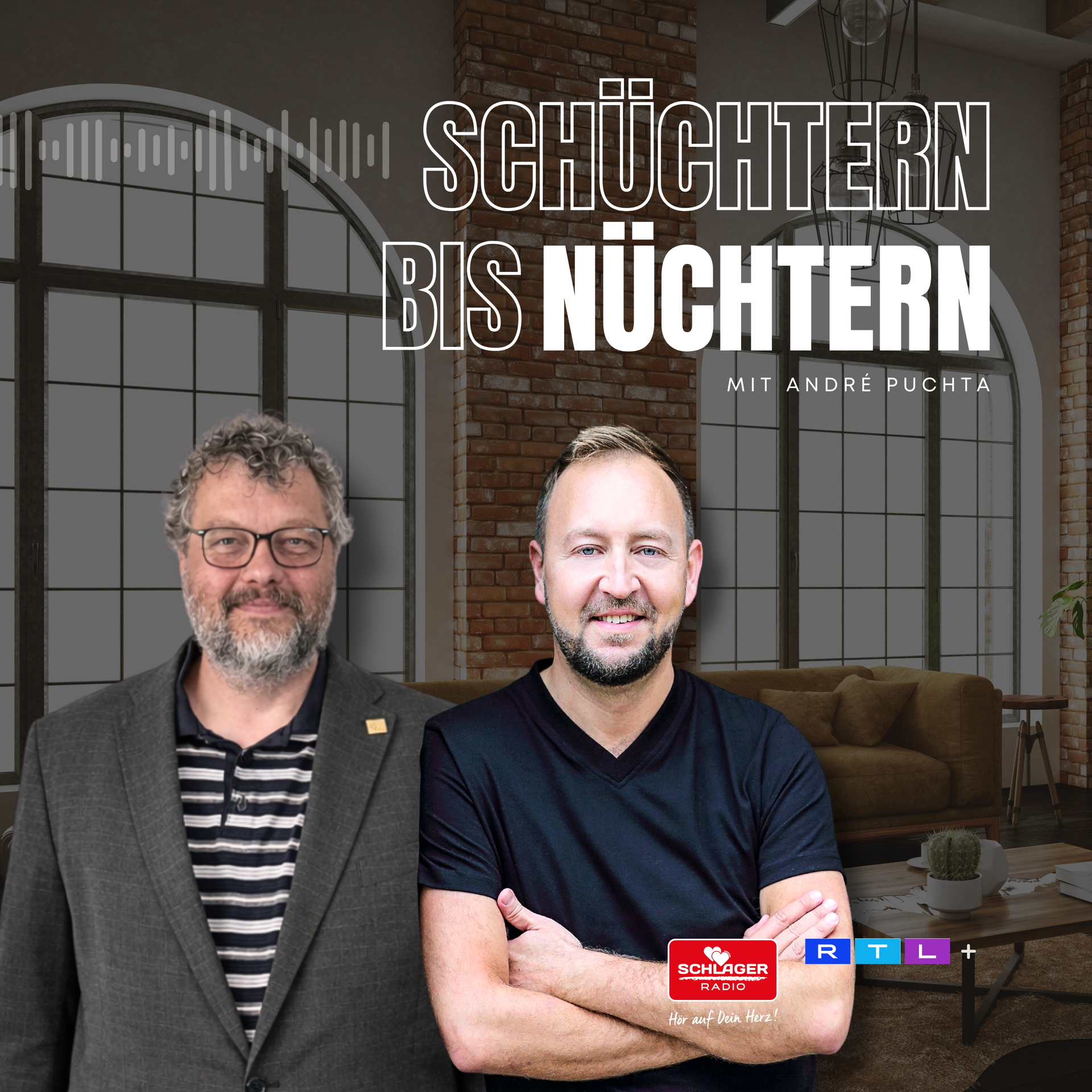 Das Bild zeigt das Cover einer Podcast-Folge von André Puchta.