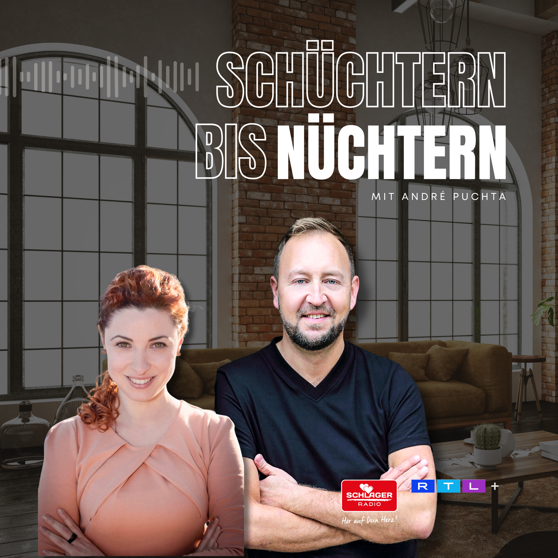 Das Bild zeigt das Cover einer Podcast-Folge von André Puchta.