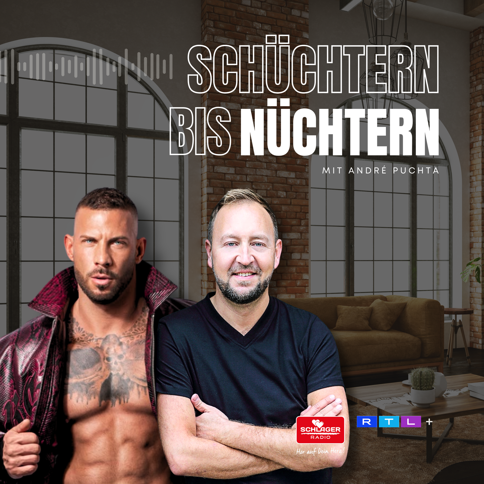 Das Bild zeigt das Cover einer Podcast-Folge von André Puchta.