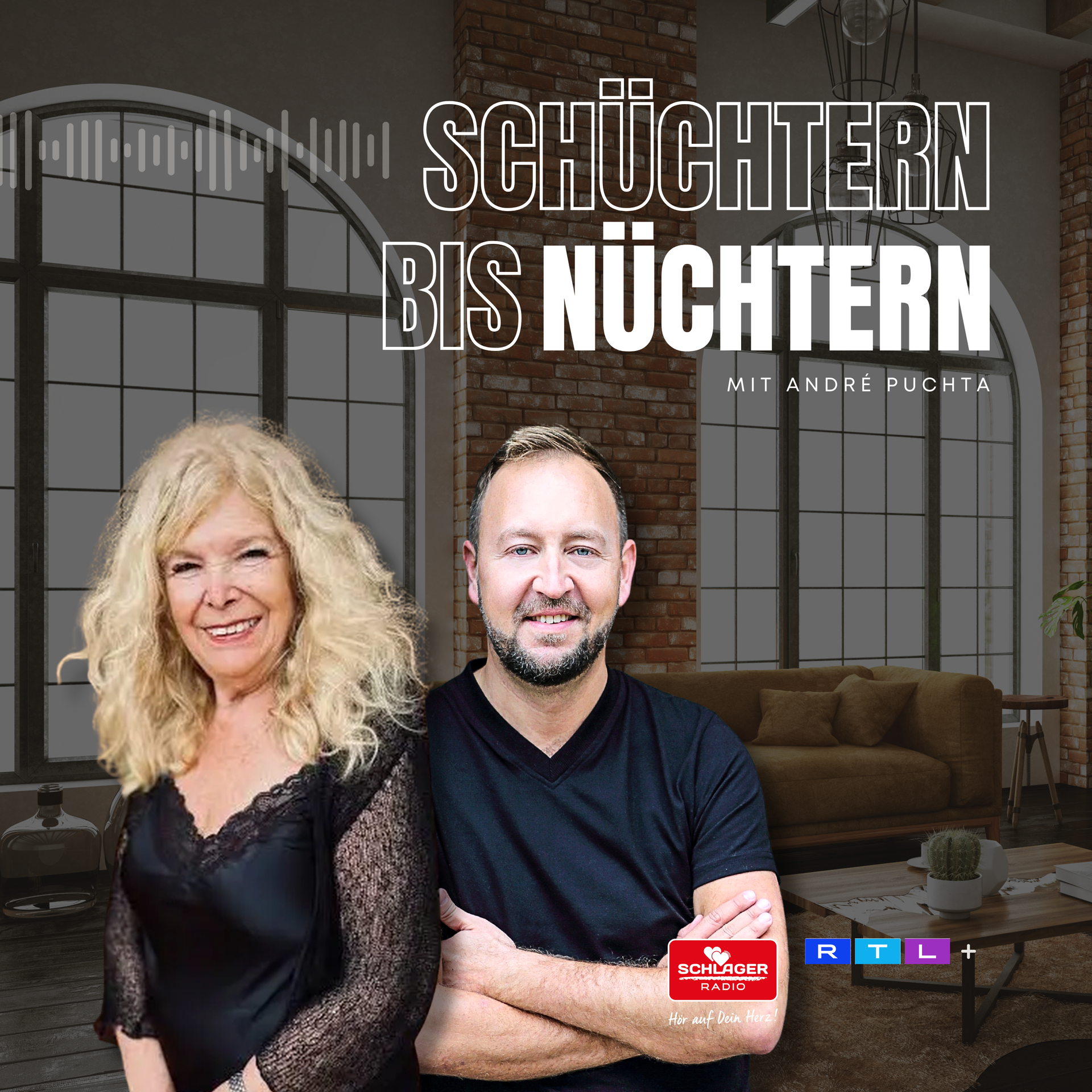 Das Bild zeigt das Cover einer Podcast-Folge von André Puchta.