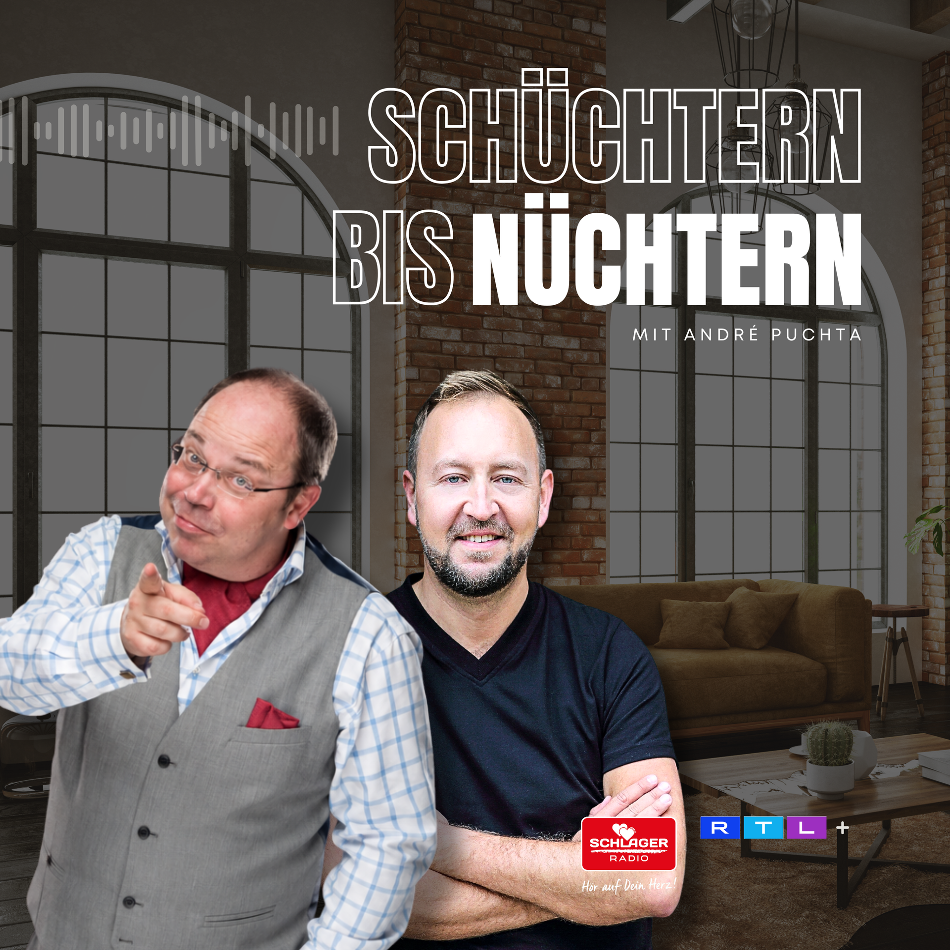 Das Bild zeigt das Cover einer Podcast-Folge von André Puchta.