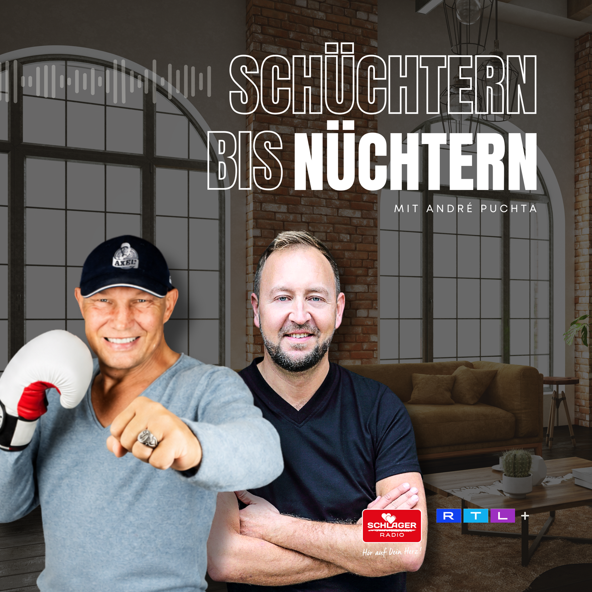 Das Bild zeigt das Cover einer Podcast-Folge von André Puchta.