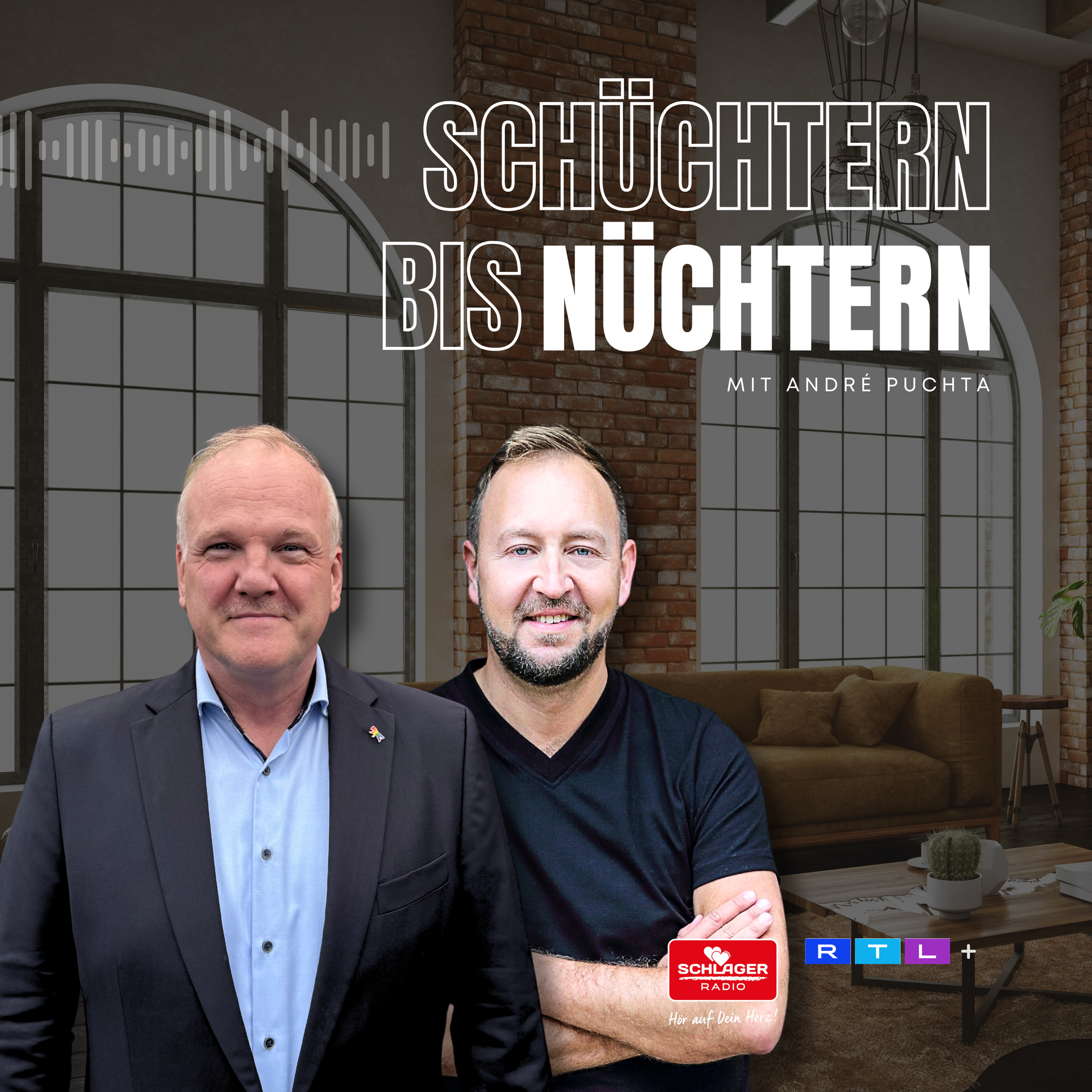 Das Bild zeigt das Cover einer Podcast-Folge von André Puchta.