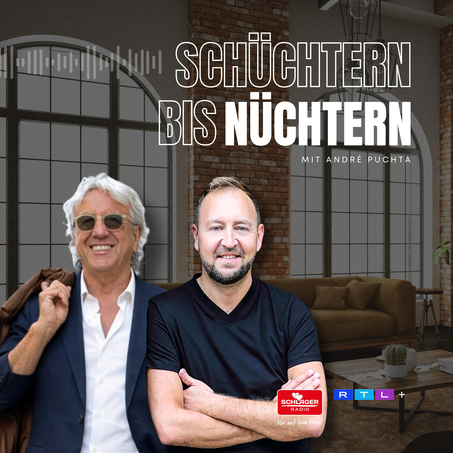 Das Bild zeigt das Cover einer Podcast-Folge von André Puchta.