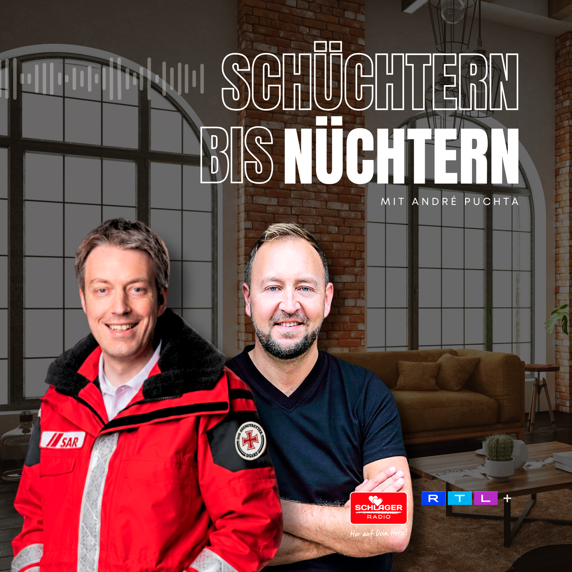Das Bild zeigt das Cover einer Podcast-Folge von André Puchta.