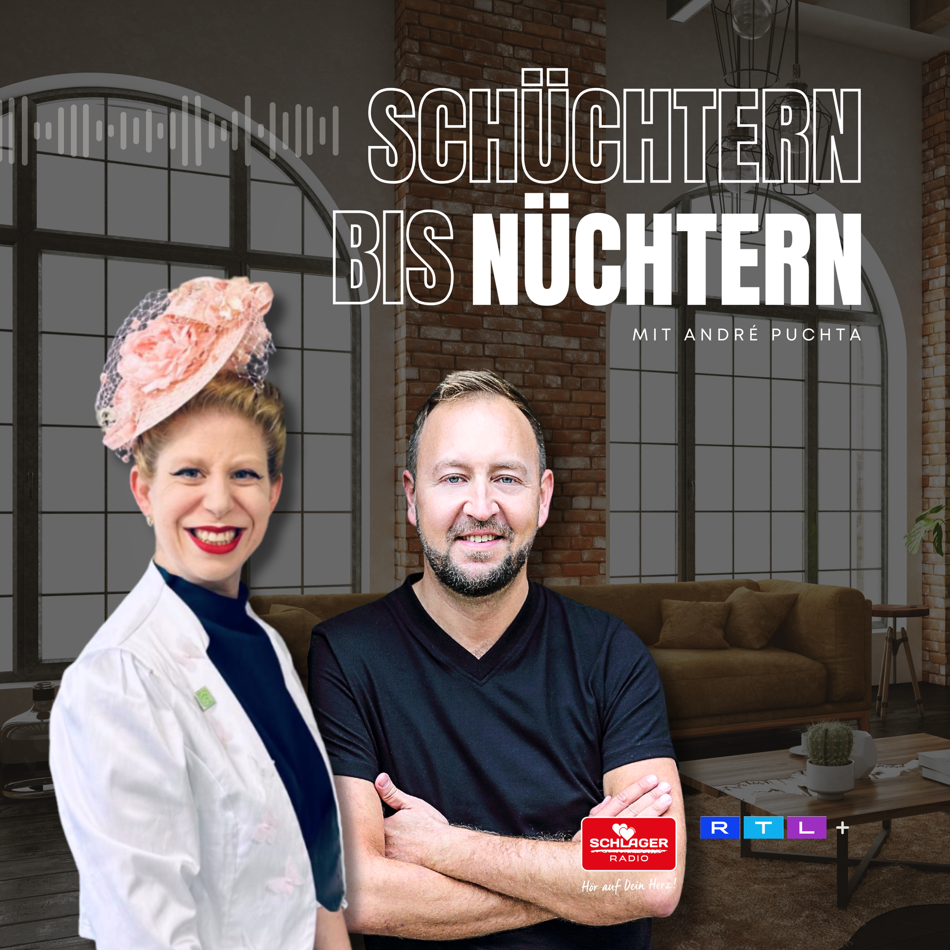 Das Bild zeigt das Cover einer Podcast-Folge von André Puchta.